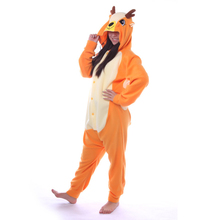 Kigurumi-Pijama de ciervo para adulto, ropa de dormir, mono, disfraz 2024 - compra barato