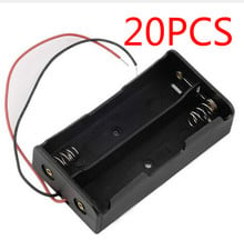 20pcs/lot New Power bank 18650 Battery Holder Plastic Battery Holder Storage Box Case for 2x18650 free shipping 2024 - buy cheap