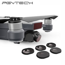 PGYTECH фильтр для объектива DJI Spark ND4/ND8/ND16/ND32/ND64 фильтр Drone объектив камеры подвеса аксессуары для DJI Spark 2024 - купить недорого