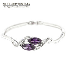 Neoglory Fashion AAA Zircon Auden Rhinestone Bangles Bracelets for Women 2020 New Arrival Alloy Plated Jewelry Bijouterie Gift 2024 - buy cheap