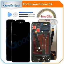 Pantalla LCD para Huawei Honor 8X JSN-AL00 JSN-L22, montaje de digitalizador con pantalla táctil con piezas de reparación de marco, JSN-L21 2024 - compra barato