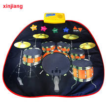 Kids Playing Rug Drum Musical Mat 8 Tone Drum Instrument Drum Carpet Record Rug Blanket Early Educational Toys for Kids 2024 - buy cheap