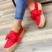 Litthing 2019 Spring Women Flats Shoes Platform Sneakers Slip On Flats Leather Suede Ladies Loafers Moccasins Casual Shoes 2024 - buy cheap