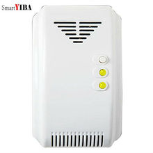 SmartYIBA Fotoelétrico Sem Fio Detector de Gás Para Casa Sistema de Segurança 433 mhz Sensor de Gás 2024 - compre barato