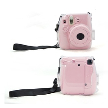 Transparent Crystal Protective Shell Case Crystal Pastic Camera Case For Fuji Fujifilm Instax Mini 8 2024 - buy cheap