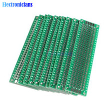 20pcs 5x7 4x6 3x7 2x8 cm double Side Copper prototype pcb Universal Board for Arduino 2024 - buy cheap