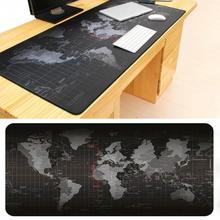 90x40cm Breathable Absorbent World Map Mouse Pad Gamer Desk Pad Modern Felt Office Desk Mat Computer Keyboard Mat Table Mousepad 2024 - buy cheap