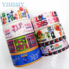 YJHSMY F-17603-343,22 mm 10 yards Cartoon Printed grosgrain ribbons,DIY handmade Hair accessories Material wedding gift wrap 2024 - buy cheap