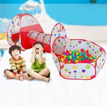 Kids Toy Large Pool-Tube-Teepee Play Tent Ocean Ball Pool Pit Tent House for Children Foldable Game Playing House Room Gift Toys 2024 - buy cheap