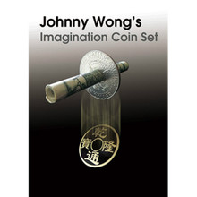 Imagination Coin Set (With DVD ) By Johnny Wong Gimmick Magic Tricks,Mentalism,Close Up Magic,Illusion,Props Magician Coin 2024 - buy cheap