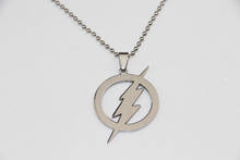 Fashion Jewelry Justice League Superman Dwyane Necklace Lightning Flash Pendant Necklace For Women Men Wholesale 2024 - buy cheap