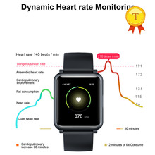 Reloj inteligente deportivo ECG/presión arterial mediante PPG, pulsera con Monitor de ritmo cardíaco preciso, resistente al agua, recordatorio sms, para IOS, nuevo 2024 - compra barato
