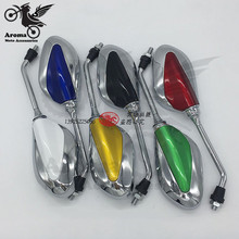 6 colors available 10mm 8mm universal scooter parts motorbike rearview mirror for honda suzuki yamaha motorctxle mirror moto 2024 - buy cheap