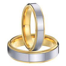 Par de anillos de boda Anel de Casamento titanio acero de alta calidad para mujer y hombre 2024 - compra barato