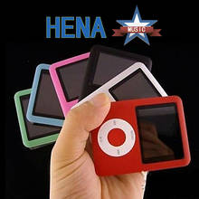 HENA 2017 High Quality 16GB 1.8" LCD Screen 3th MP4 Player music player, Video, Photo Viewer, eBook MP4 music player 2024 - buy cheap