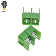 20PCS/LOT KF7.62-2P 7.62mm pitch pcb screw block Splice connector terminal KF7.62 2Pin Green ROHS Can be connected. 2024 - buy cheap