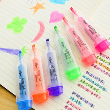 7pcs/Lot Highlighter Fluorescence pen School art supplies markers brush pen fineliner permanent marker whiteboard marker 04402 2024 - buy cheap