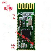 Free shipping! 10PCS HC-08 Bluetooth Serial Port Module Bluetooth 4.0 Low Power Consumption Microampere Level Current 2024 - buy cheap