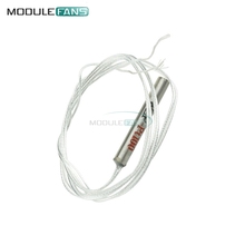 PT100 Platinum Resister Temperature Sensor Waterproof Temp Probe -20~450 Celsius Insulated Shielding Fiberglass 2024 - buy cheap