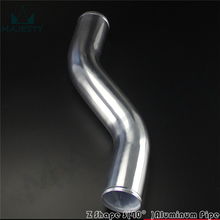 70mm 2.75" inch Z Shape S Shape Aluminum Turbo Intercooler Pipe Piping Tubing 2024 - buy cheap