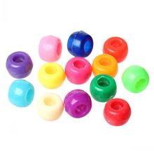 DoreenBeads Plastic Spacer Beads Round Mixed About 9mm Dia,Hole:Approx 4.0mm,500 PCs from yiwu 2024 - buy cheap