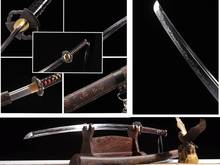 Forged Samurai Katana Japanese Sword Quench Saber Strong T10 Steel Blade 60HRC 2024 - buy cheap