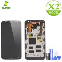 For Motorola X2 LCD Display Touch Screen Digitizer Assembly With Frame + Tools For Moto X2 XT1092 XT1095 XT1097 5.2" LCDs Screen 2024 - buy cheap