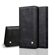 Винтажный кожаный чехол для Xiaomi Pocophone F1 Poco F1 держатель для карт Магнитный чехол-кошелек для Xiaomi Pocophone F1 флип-чехол для телефона 2024 - купить недорого