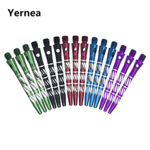 Yernea New 3Pcs Chromatic Darts Shafts 45mm Aluminium Alloy Material Shaft Dart Accessories Throwing Toy Darts Shafts 2024 - buy cheap
