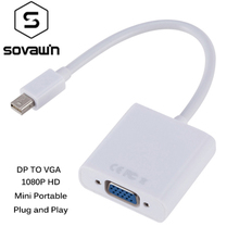 Микро VGA HDMI адаптер кабель 1080p мини HDMI адаптер Высокая скорость передачи портативный для MacBook Air Pro к ТВ 2024 - купить недорого
