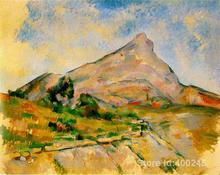 artwork by Paul Cezanne Mont Sainte Victoire Oil paintings reproduction High quality Hand painted 2024 - buy cheap