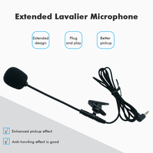 Mini Microphones Lapel Lavalier Microphone Handheld 3.5mm MIC For Computer Lavalier Microphone Clip FM wireless for choose 2024 - buy cheap