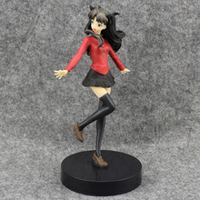 Free Shipping 7" Fate Stay Night UBW Anime Tohsaka Rin Boxed 18cm PVC Action Figure Collection Model Doll Toys Gift 2024 - buy cheap