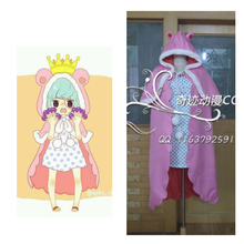 2016 ONE PIECE Sugar Cosplay Costume Custom Any Size cape with dress 2024 - buy cheap