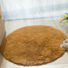 Diam 80cm/100cm Round Plush Carpet Anti-slip Kitchen Rugs Absorbent Bathroom Carpet Soft Yoga Mat Bedroom Floor Door Mat tapete 2024 - buy cheap
