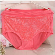 5Pcs/Lot Women Extra Large Sexy Briefs High Waist Lingerie Panties Comfortable Close Skin Modal Underwear Plus Size 5XL 6XL 2024 - buy cheap