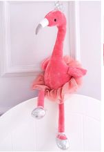 Flamingos rosa flamingos meio criativo, brinquedo estofado, presente para boneca de pelúcia de cerca de 50cm 2024 - compre barato