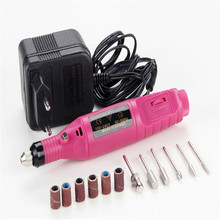 Professional Power Drill Electric Manicure Machine Nail Drill Pen Pedicure File Polish Shape Tool Feet Care Product 1Set 6bits 2024 - buy cheap