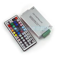 44 teclas RGB DC 12V, atenuador infrarrojo IR con mando a distancia, aluminio, 288W de entrada DC12V para tira de luces led SMD 3528 RGB 2024 - compra barato