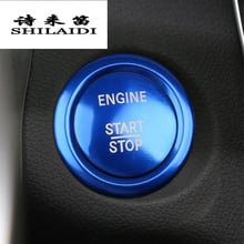 Car Styling ENGINE START STOP switch off Buttons Cover Sticker Trim for Mercedes Benz C Class W205 GLC X253 Interior Accessories 2024 - buy cheap