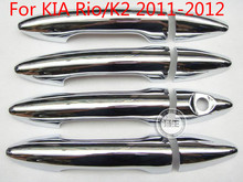 For KIA Rio/K2 2011-2012 ABS Chrome Door Handle Cover Car-styling Car Covers 2024 - buy cheap