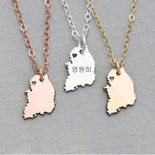 Country Charm South Korea Necklace Any Words Can Be Customed Drop Shipping Accepted YP6377 2024 - buy cheap