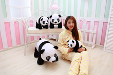 Panda de pelúcia brinquedo macio brinquedo de pelúcia jogar travesseiro presente de Natal h253 2024 - compre barato