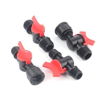 10pcs 1/2" 3/4" Double Male Thread/Female To Male Thread Direct Valve Loose Joint Agriculture Garden Lawn Irrigation Connector 2024 - купить недорого