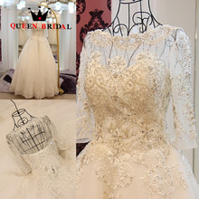 Женское свадебное платье It's yiiya, белое платье на заказ с бисером на лето 2021 2024 - купить недорого