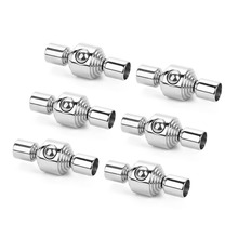 1pc/lot Stainless Steel Magnetic Clasps End Caps Hole 5mm for Bracelet Making DIY Jewelry Findings 2024 - buy cheap