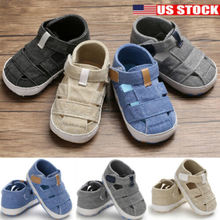 Baby Newborn Soft Crib Sole Leather Shoes Girl Boy Kid Toddler Prewalker 2024 - buy cheap