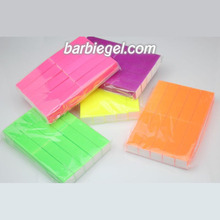 Wholesale 50pcs/Lot Professional Nail Buffer Sanding Block Files Nail Art Acrylic Colorful Nail File Manicure Tools 2024 - buy cheap