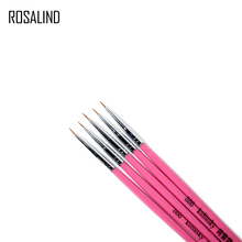 ROSALIND 1 шт. кисть для ногтей акриловая УФ-гель краска для ногтей ручка для рисования Лайнер Кисть для ногтей инструмент для маникюра инструменты для ногтей 2024 - купить недорого
