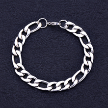 Hot Sale Men's Stainless Steel 6MM 8MM 10MM Fegalo Chain Bracelet Fashion Jewelry Christmas Brothers Gift pulseras 2024 - buy cheap